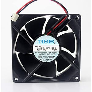 3110KL-04W-B69 8025 12V 0.34A server axial dedicated computer cpu cooling fan