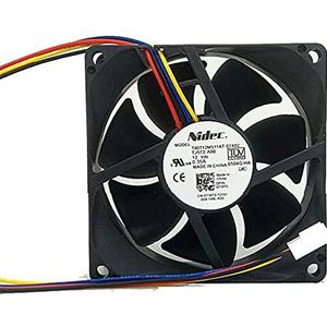 T80T12MS11A7-07A02 8cm DC12V 0.35A 4 Line Case PWM Axial Cooling Fan