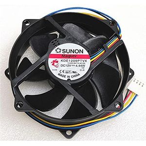 KDE1209PTVX 9225 90MM Circular fan For CPU Cooling fan 12V 0.37A with PWM 4pin