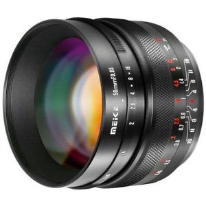 Meike - MK 50mm F0.95 - Objectief - Zwart - Sony E-vatting