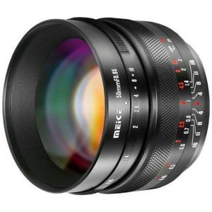 Meike - MK-50mm f/0.95 - Vast Brandpunt Objectief - Geschikt voor Fujifilm X-mount - Metalen Behuizing