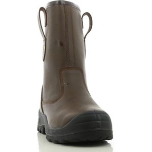 Safety Jogger - Alaska - Werklaars - Zwart - Leer