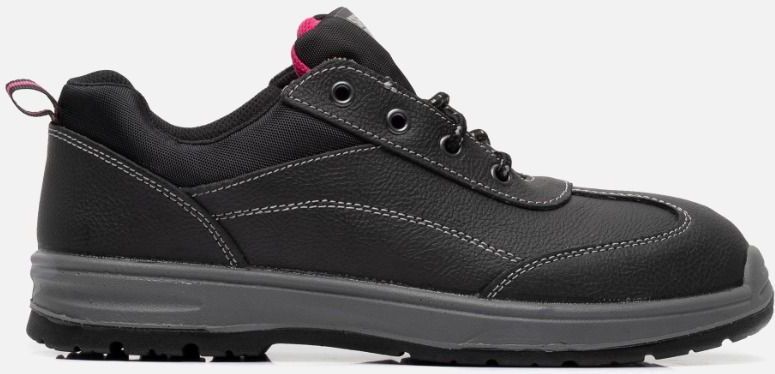 Safety Jogger - Bestgirl - Veiligheidsschoen - Zwart - Leer - Ademend