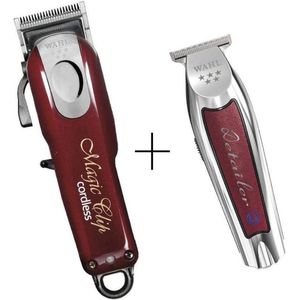 Wahl Magic clip cordless + Wahl Detailer cordless