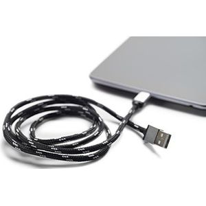 BOOMPODS RCMBLK USB-oplaadkabel voor smartphone, 1 m, zwart
