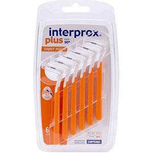 INTERPROX PLUS - Supermicro 0.7 - Interdentale Brossettes - Orange - Blister van 6 stuks