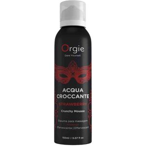 Orgie - Acqua Croccante Crunchy Mousse Aardbei 150 ml