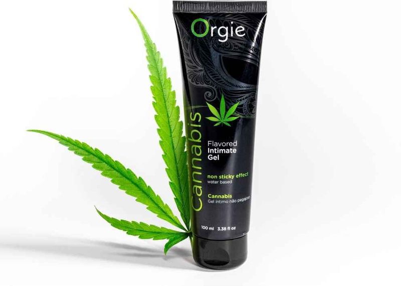 Orgie «Cannabis Lube Tube» hochwirksames Gleitgel mit Cannabis-Geschmack 100ml