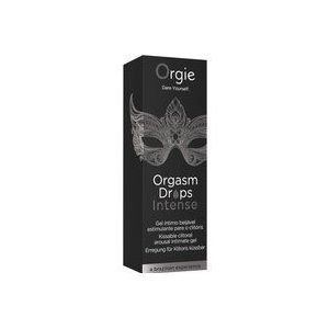 Orgie Stimulationstropfen Orgasm Drops - Intense, 1-tlg., Küssbares Intimgel zur Erregung der Klitoris