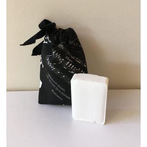 Handzeep - Ezelinnenmelk - Plantaardig - Tasje met Componisten Thema