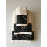 Handdoeken - Wit - 100% Katoen - Componisten Thema - Set van 3