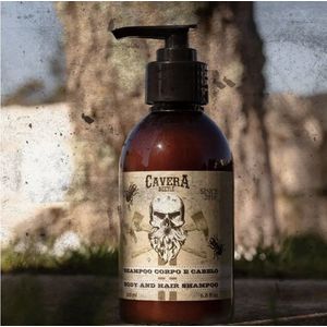 Shampoo en douchegel voor mannen - 2 in 1 - schoon haar - argan olie - rosmarijn 200ml