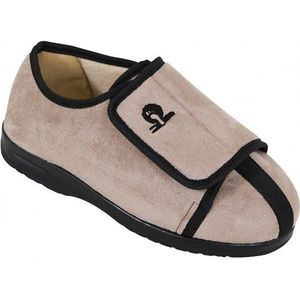Nature Comfort - Cameron Pantoffel - Beige - Unisex - Klittenbandsluiting