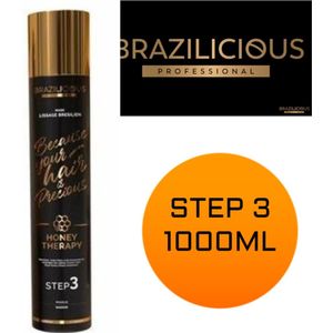 BRAZILICIOUS STEP 3 Honey Therapy Keratine 1 X 1000ml