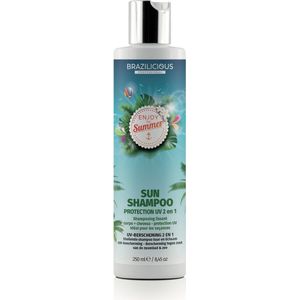 Brazilicious SUN 2 in 1 Shampoo - Zonverzorgingslijn speciaal voor keratine behandeling