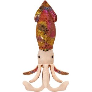 Knuffel Inktvis - multicolor - pluche - octopus - 50 cm