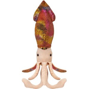 Speelgoed inktvis knuffel multicolor 50 cm - Knuffel zeedieren