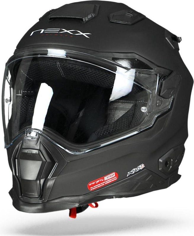 Nexx X.WST2 Plain Mat Zwart Integraalhelm - Motorhelm - Maat S