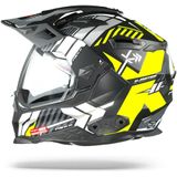 Nexx X.WED2 Wild Country - Integraalhelm - Zwart Neon Geel Mat - Maat XL
