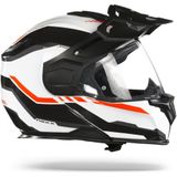 Nexx - X.Vilijord Continental - Systeemhelm - Wit Zwart Rood