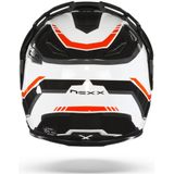 Nexx - X.Vilijord Continental - Systeemhelm - Wit Zwart Rood