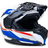 Nexx - X.Vilijord Continental - Systeemhelm - Wit Blauw Rood
