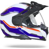 Nexx - X.Vilijord Continental - Systeemhelm - Wit Blauw Rood
