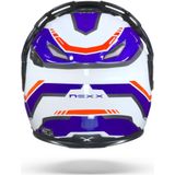 Nexx - X.Vilijord Continental - Systeemhelm - Wit Blauw Rood