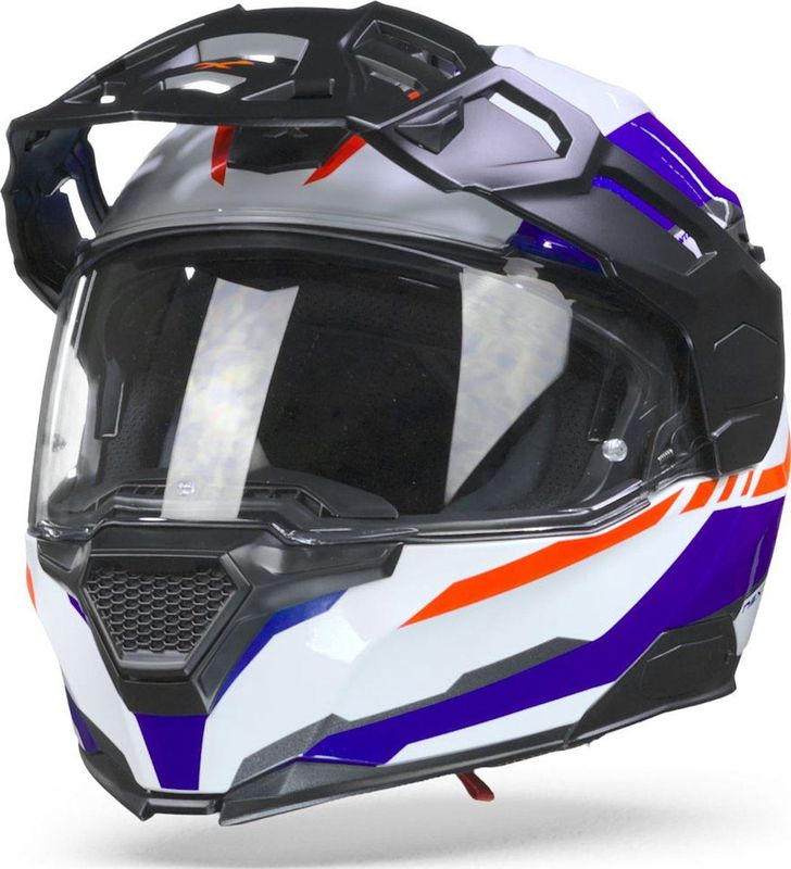 Nexx - X.Vilijord Continental - Systeemhelm - Wit Blauw Rood