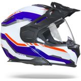 Nexx - X.Vilijord Continental - Systeemhelm - Wit Blauw Rood