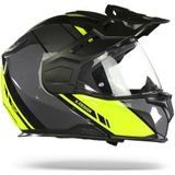 Nexx X.Vilijord - Hi-Viz Neon Grijs - Systeemhelm