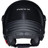 Y.10 - Jethelm - Zwart - Polyfusion - Brede Vizier