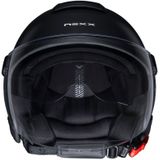 Y.10 Jethelm - Zwart - Polyfusion Shell - Ultrabrede Zonneklep