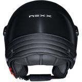Nexx - Y.10 - Jethelm - Zwart - Polycarbonaat