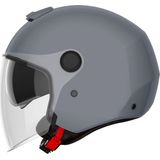 Nexx - Y.10 Plain Open Helm - Zwart - Polyfusion Shell