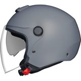 Nexx - Y.10 Plain Open Helm - Zwart - Polyfusion Shell