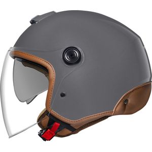 Y.10 Motorhelm - Zwart - Polyfusion - Ultrabreed Zonnevizier