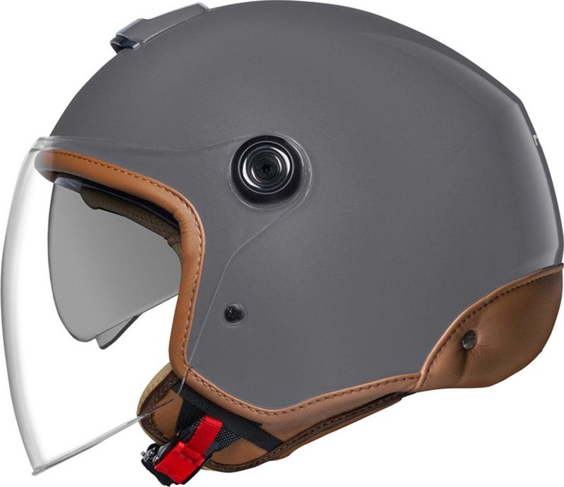 Y.10 Motorhelm - Zwart - Polyfusion - Ultrabreed Zonnevizier