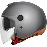 Y.10 - Motorhelm - Zwart - Polyfusion - Ademend