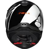 Nexx Y.100 B-Side - Integraalhelm - Zwart Wit