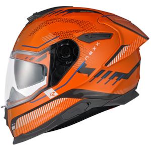 Nexx Y.100R Baron, integraalhelm, oranje, XL