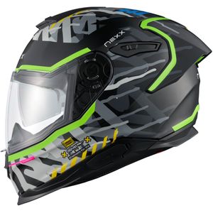 Y.100R - Integraalhelm - Lichtgewicht - Zwart - X-Mart Dry