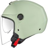Nexx Y.10 Plain Co 2022 Open Helm Groen - Polyfusion-schaal - Grote Ventilatie