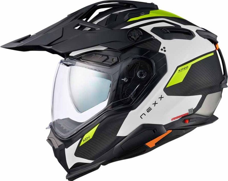 Nexx - X.WED3 Keyo - Helm - Wit Neon - Materiaal: Kunststof