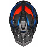 Nexx - X.WED3 Keyo - Helm - Blauw Rood - Materiaal: Polycarbonaat