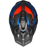 Nexx - X.WED3 - Motorhelm - Blauw Rood - Mat