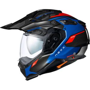 Nexx - X.WED3 - Helm - Blauw Rood - Mat