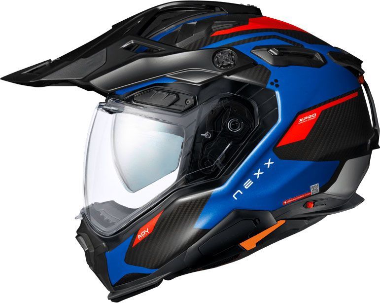 Nexx - X.WED3 - Helm - Blauw Rood - Mat
