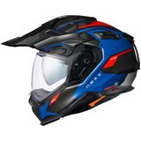 Nexx X.WED3 Pro Keyo, enduro helm, Mat Blauw/Rood, XXL