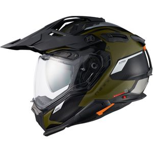 Nexx X.WED3 Pro Keyo, enduro helm, Mat Olijf/Zilver, L